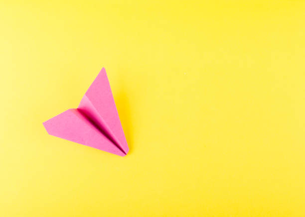 istock Paper Plane or Paper Airplane 1074899178