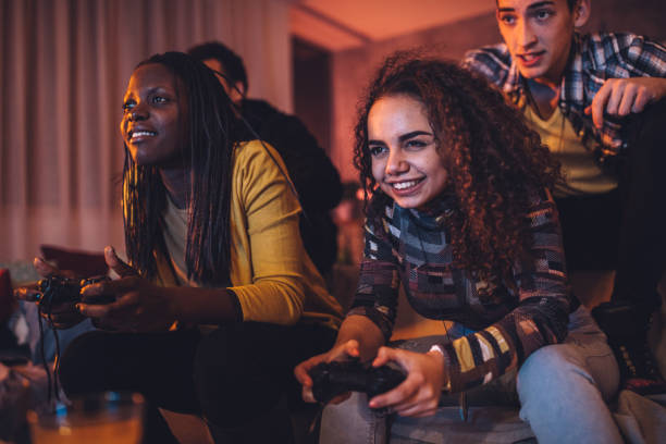 istock Women love video games 1074910024