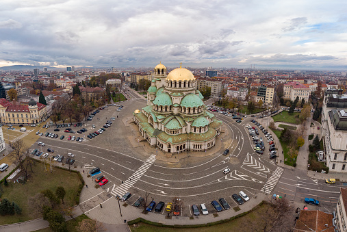 Alexander Nevski Cathedral in Sofia Bulgaria