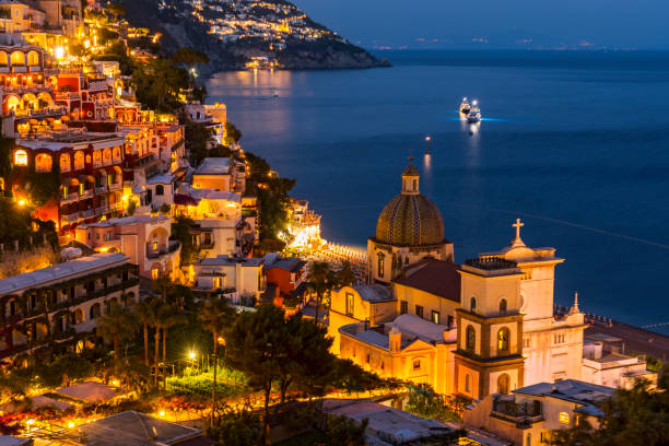 1,500+ Amalfi Coast At Night Stock Photos, Pictures & Royalty-Free ...