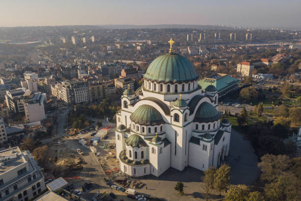 istock Temple of Saint Sava in Belgrade 1074929576