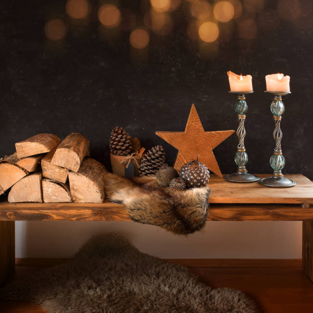 istock Christmas decoration of home interior 1074934286