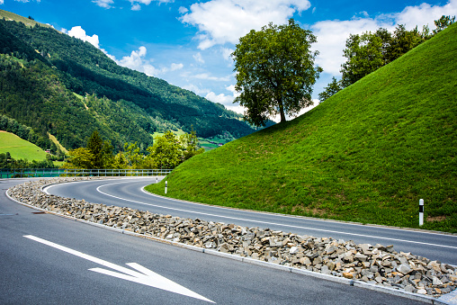 road of Lucerne, Switzerland, Europe