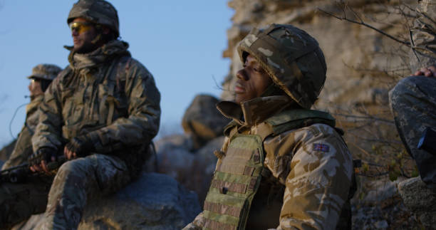istock African american soldier lost in thought 1074937228