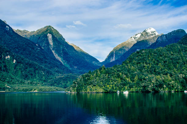 istock Doubtful Sound Mountains, New Zealand. 1074937706