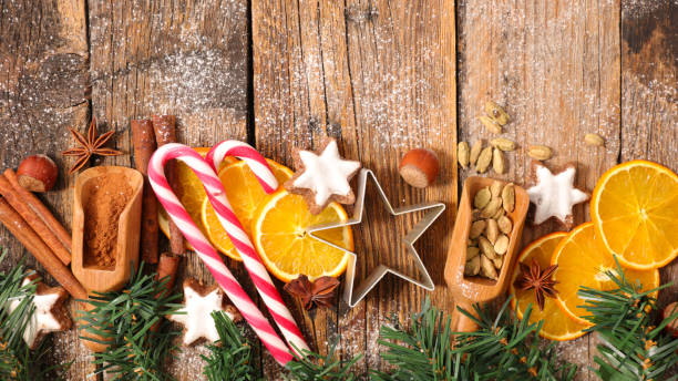 istock christmas candy and spices background 1074938892