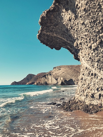 Playa de Monsul in Cabo de Gata National park (Spain).