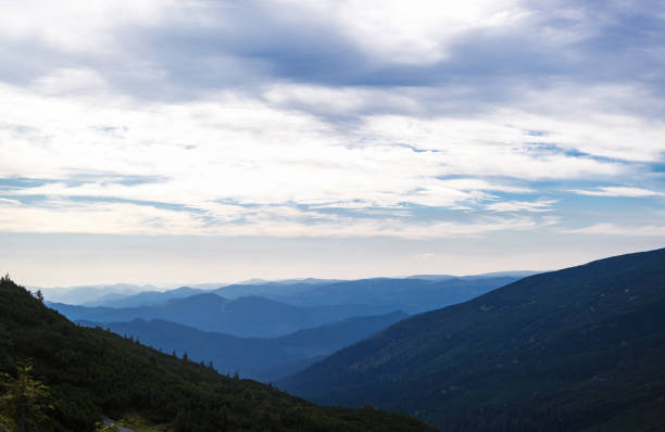 istock Beautiful autumn panorama in Carpathian mountains 1074944624