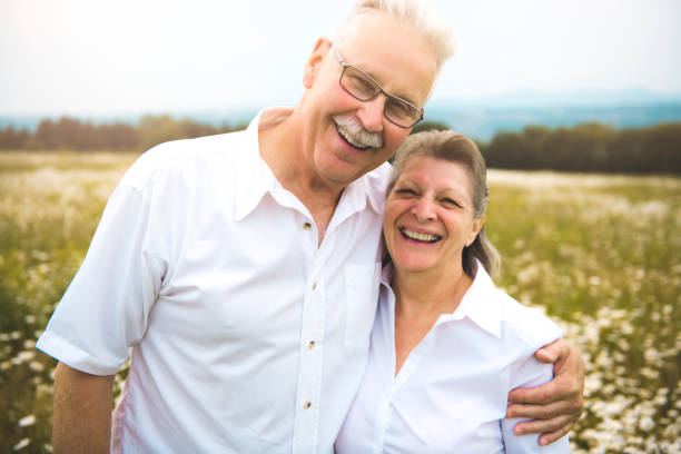 istock Senior couple outdoors 1074949570