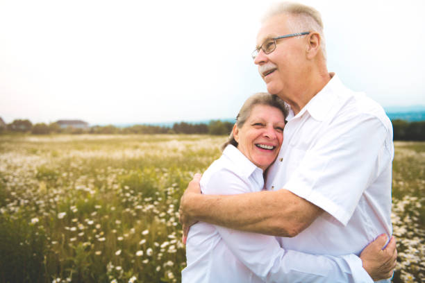 istock Senior couple outdoors 1074949594