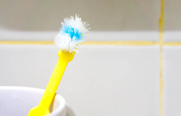 yellow old kid Toothbrush
