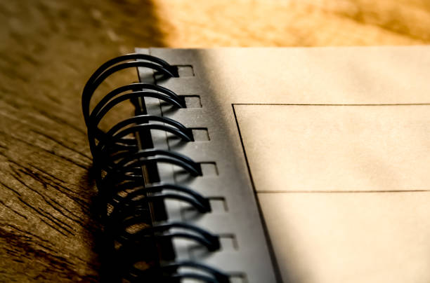 istock closed up of note book white sunrise 1074967124