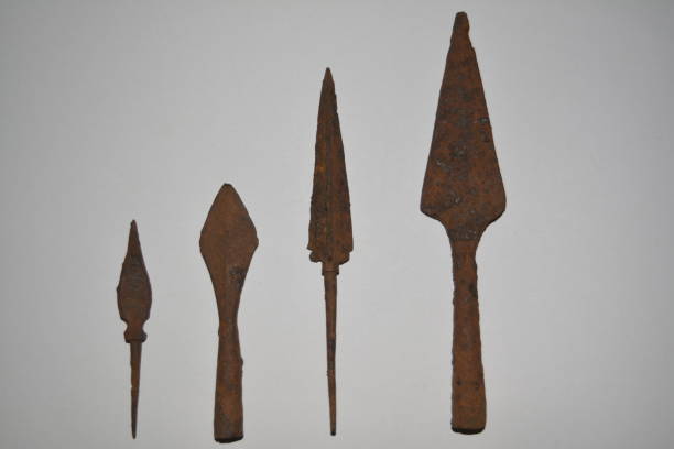 istock roman spear and arrows, ancient 1074969264