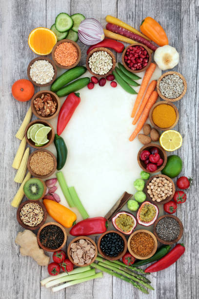 istock Health Food Background Border 1074970288