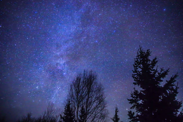 istock Starry night in the Carpathians 1074976768