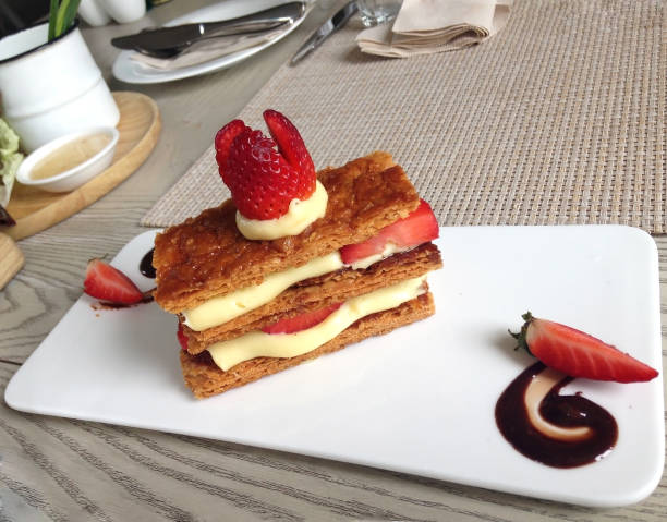 istock piece of mille feuille 1074990008