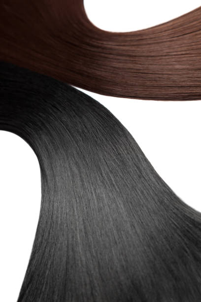 istock Closeup on luxurious glossy hair 1074997686
