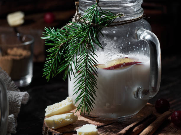 istock Christmas apple white hot chocolate 1074997720