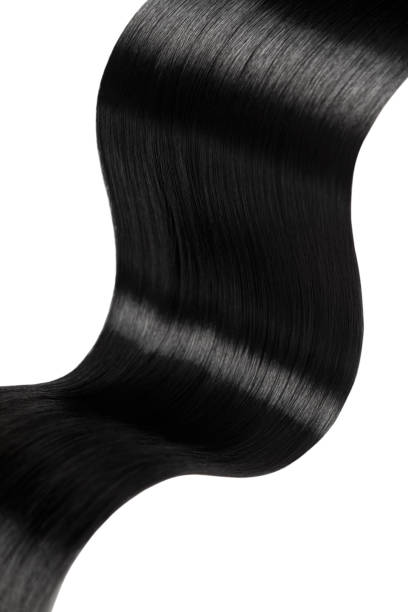 istock Closeup on luxurious glossy hair 1074998456