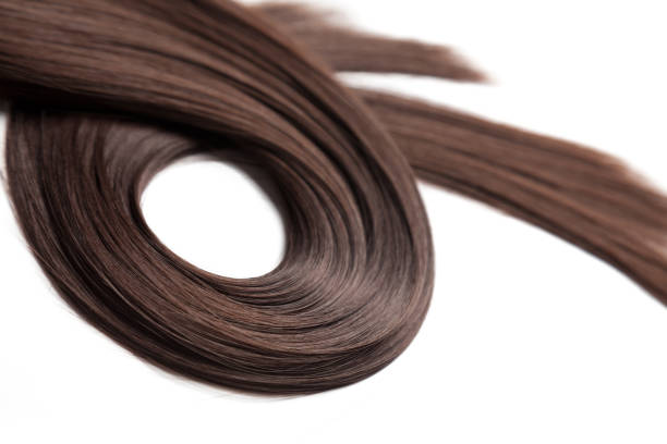 istock Closeup on luxurious glossy hair 1074999400