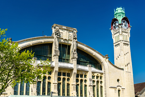 Railway station of Rouen in Normandy, France