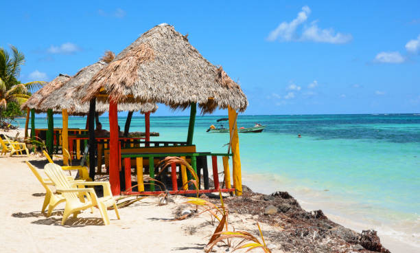 istock restaurant in the Caribbean sea 1075027888