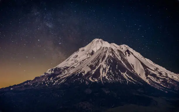 Photo of Milky Mount Shasta
