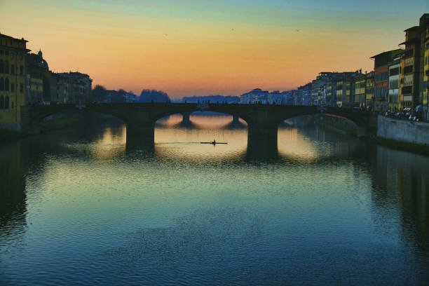 istock Florence in winter, Arno. 1075039742