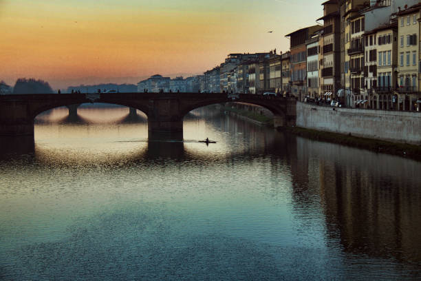 istock Florence in winter, Arno. 1075039766
