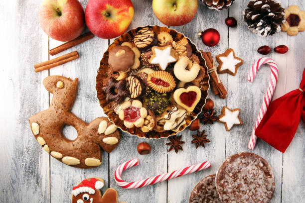 istock cookies, nuts and apples a christmas bakery concept 1075057038
