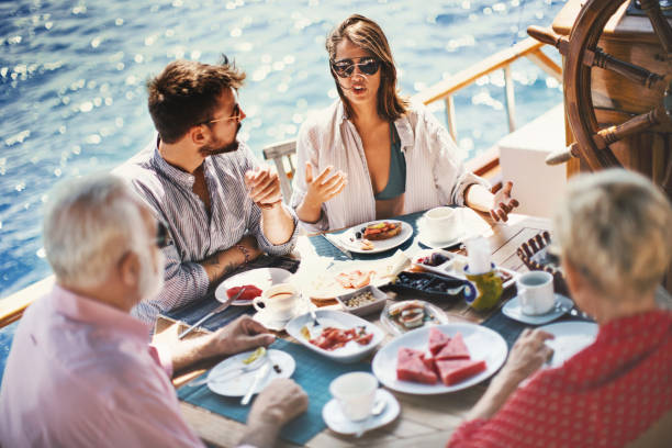 istock Full comfort on the sailing boat. 1075067620