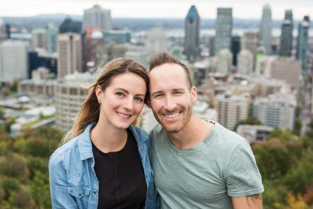 istock A nice Happy couple enjoy Montreal landscape 1075073558