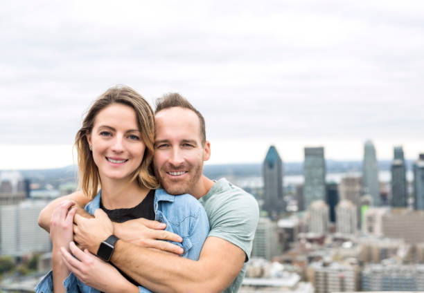 istock A nice Happy couple enjoy Montreal landscape 1075073694