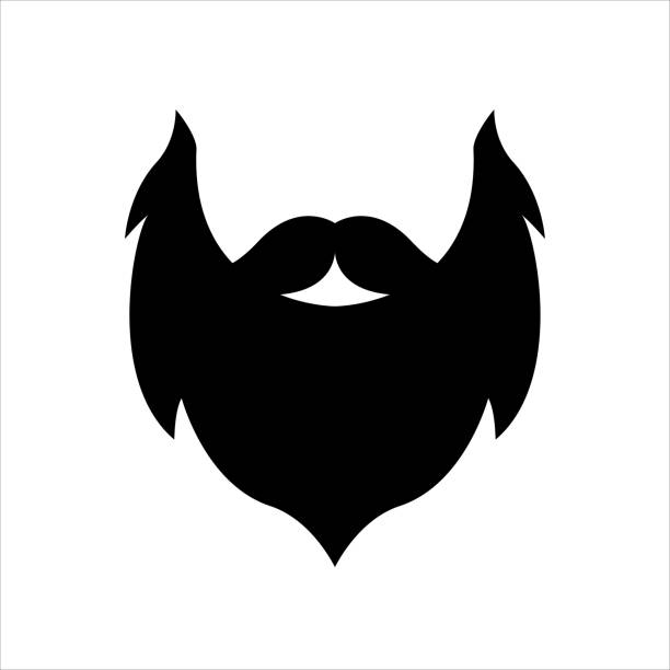 illustrazioni stock, clip art, cartoni animati e icone di tendenza di barba - barba