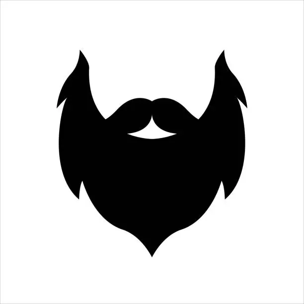 Vector illustration of Beard