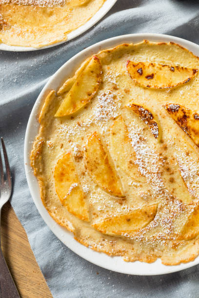 istock Homemade Apple Dutch Pannekoek Pancake 1075098348