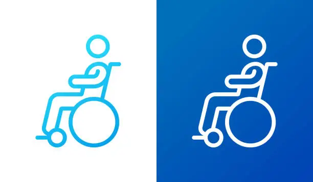 Vector illustration of Disability Symbol