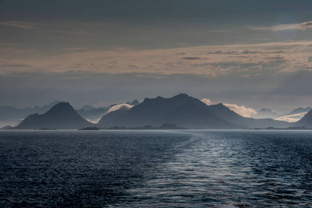 istock Midnight Sun in the Lofoten Islands in Norway 1075110342