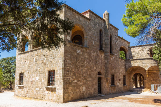 istock historic building at Filerimos Monastery 1075122554