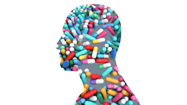 istock Colorful medecine pills inside a body 1075144212