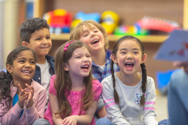 istock Kids listening to a story 1075150926
