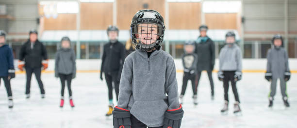 istock Kids At The Ice Rink 1075156628