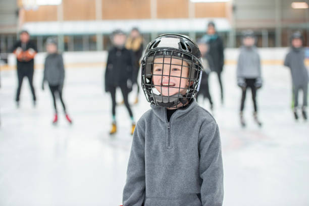 istock Happy Boy At Ice Rink 1075159292