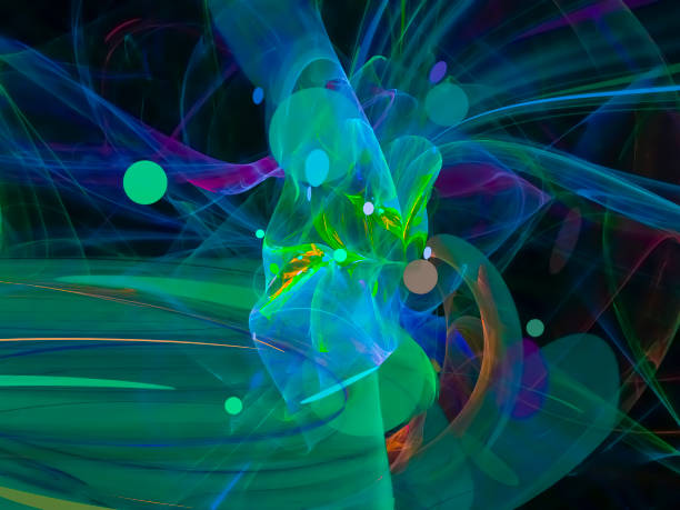 istock abstract fractal digital design beautiful, disco, party 1075171516