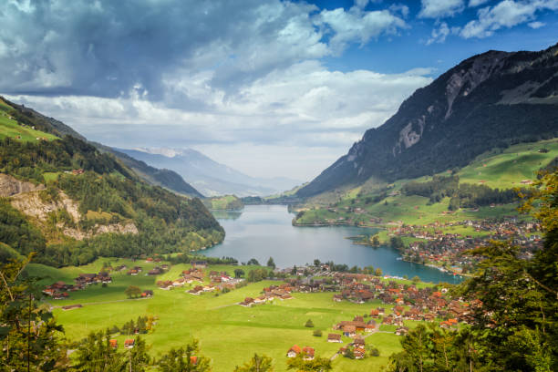 Beautiful town of Lungern