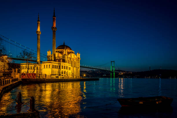 Mosque, Ortaköy, Ortaköy Mosque, Turkey, Istanbul