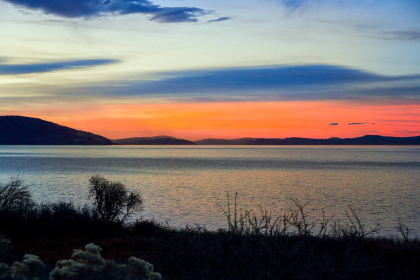 Upper Klamath Lake Sunrise, Oregon-USA