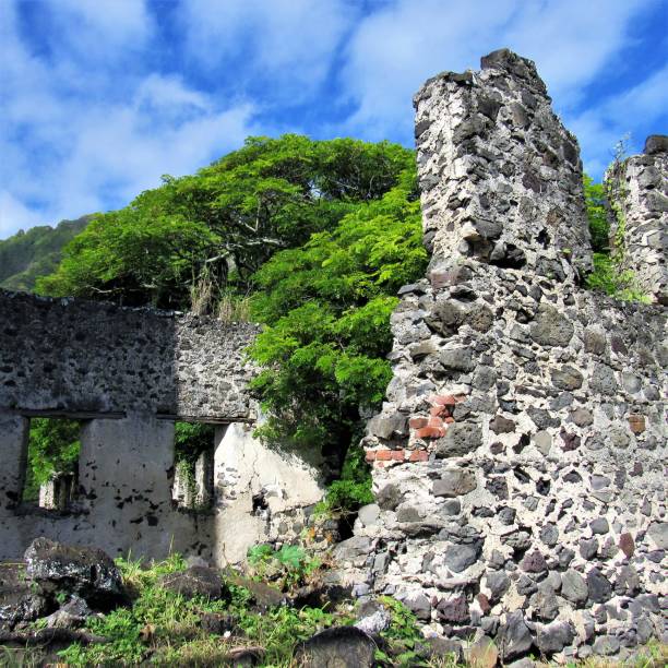 istock Kualoa Sugarcane Mill ruins, Kualoa, Oahu, Hawaii 1075205692