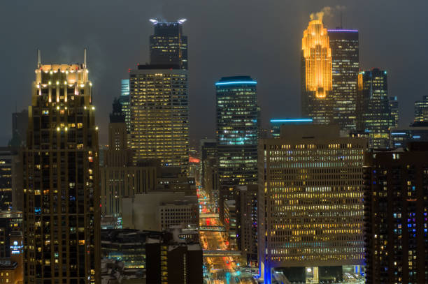 Aerial Shot of Minneapolis