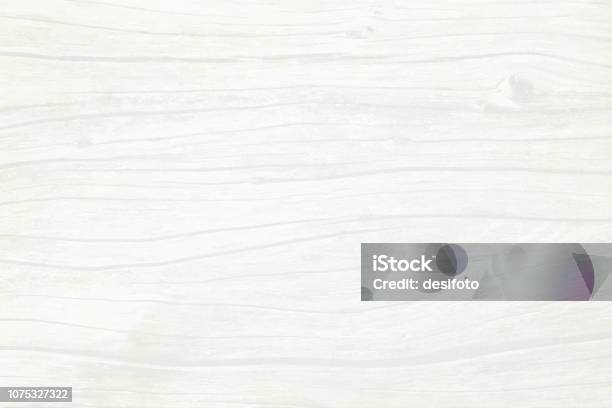 Old Off White Cream Colored Rippled Effect Wooden Wall Textured Grunge Vector Background Stock Illustration - Download Image Now